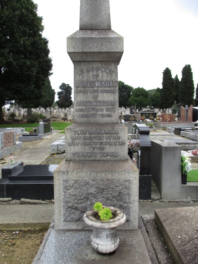 Memorial to James Denham