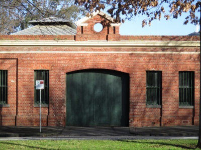 Cable Tram Shed in Rathdowne Street